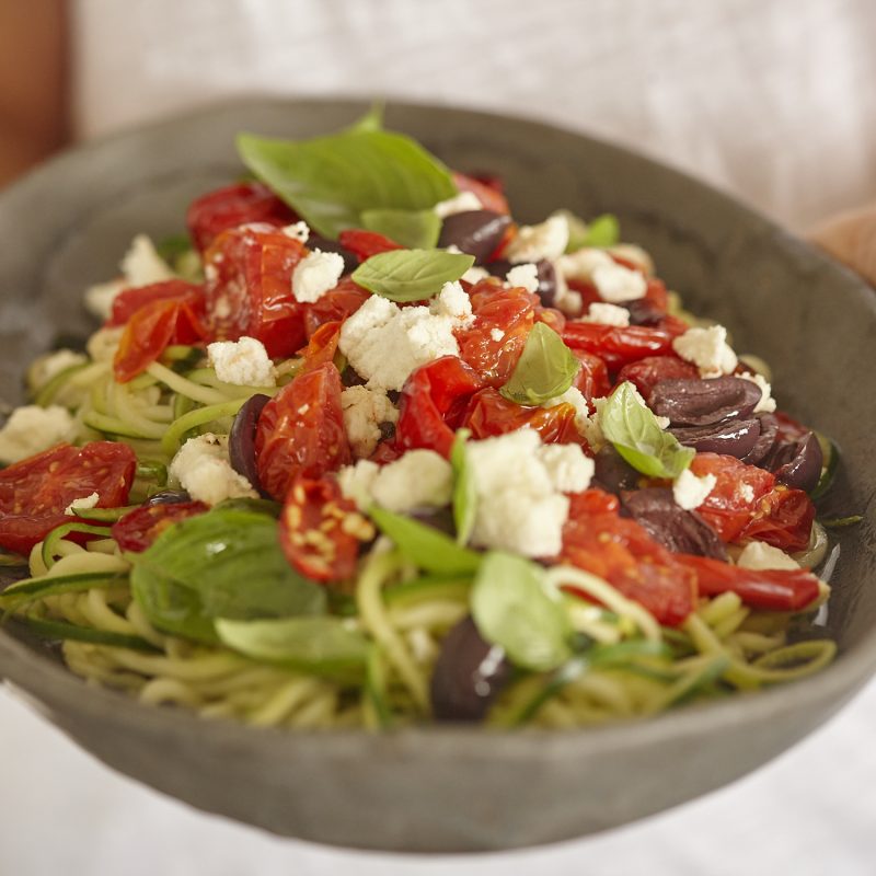 1711 Roast vegetable, chilli and macadamia feta zoodles (3)