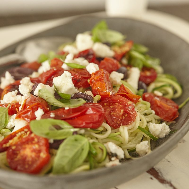 1711 Roast vegetable, chilli and macadamia feta zoodles (9)