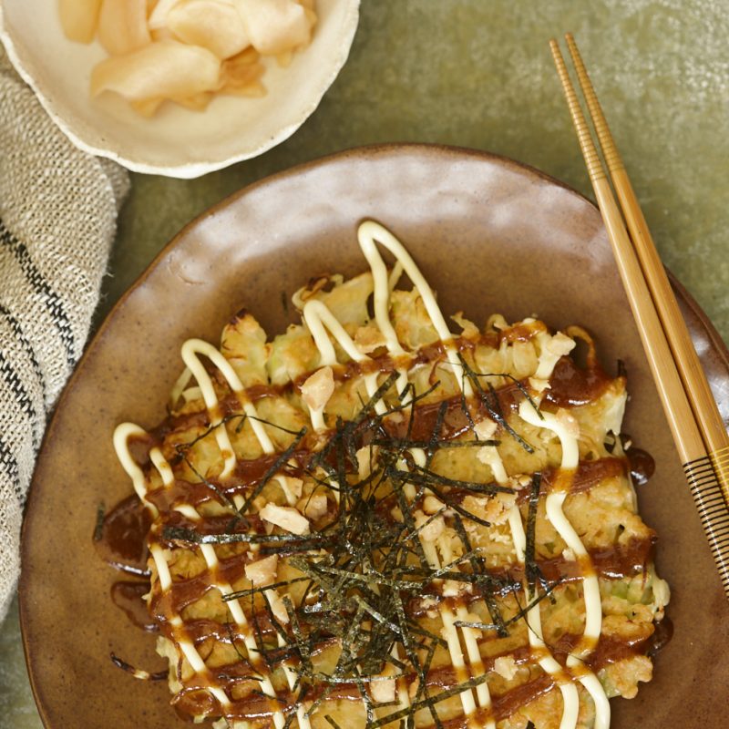 1811 Japanese cabbage pancake with macadamia tonkatsu (13)