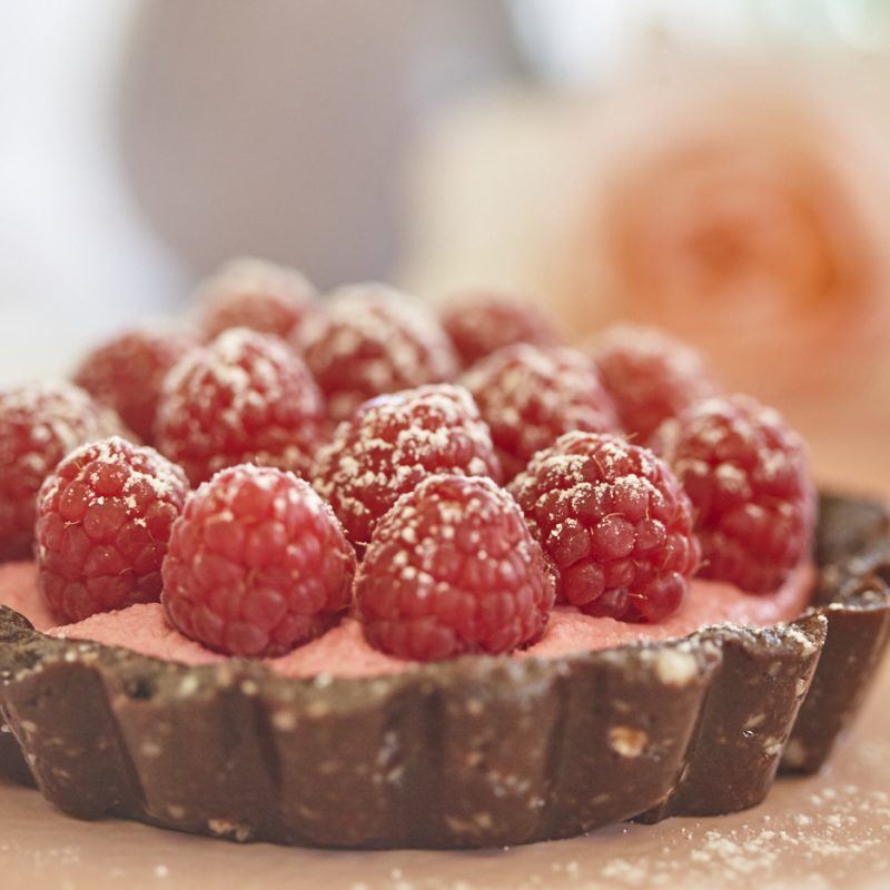 1811 Lime, raspberry and macadamia tartlets (12)