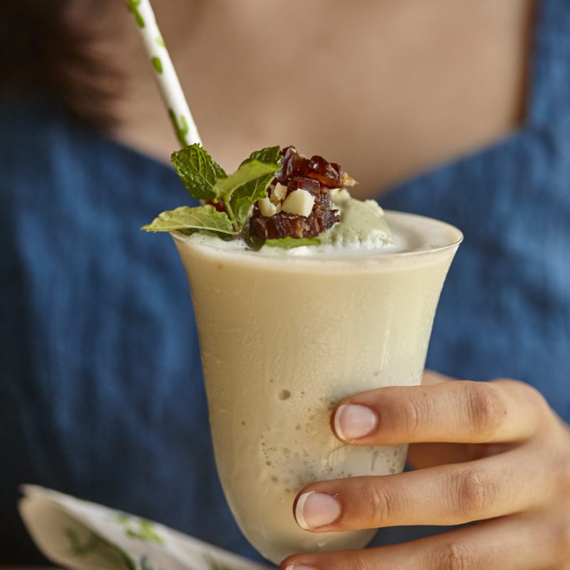 1811 Matcha macadamia ice cream milkshake (10)