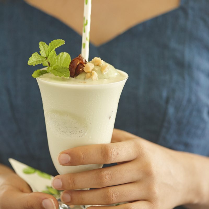 1811 Matcha macadamia ice cream milkshake (17)