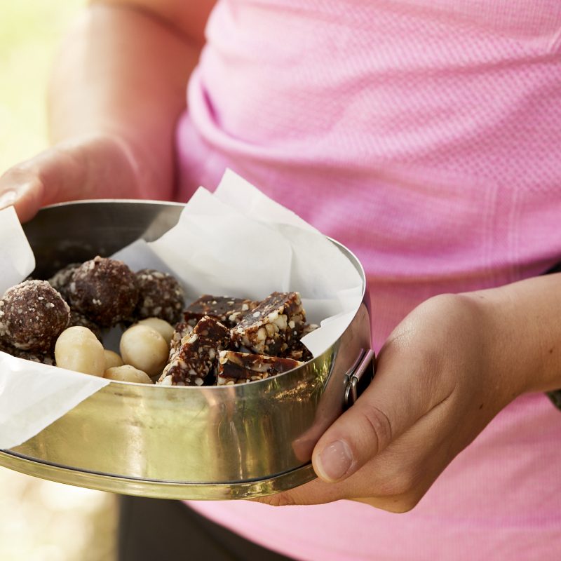 Hemp and macadamia bliss balls