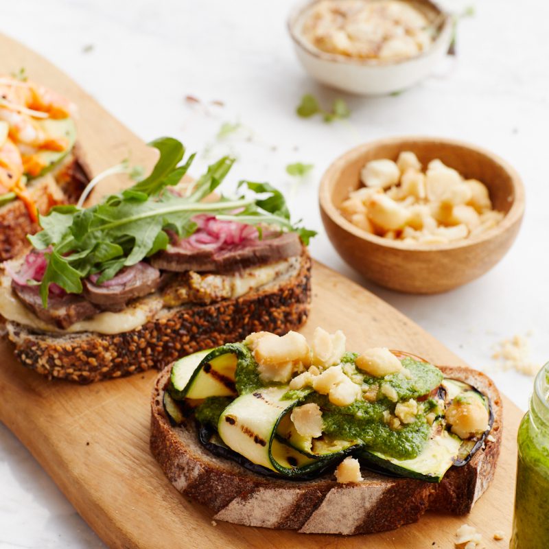 2011 Open sandwiches with macadamias 3 ways (16)