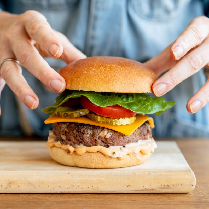 The Original Macas Burger for Australian Macadamias