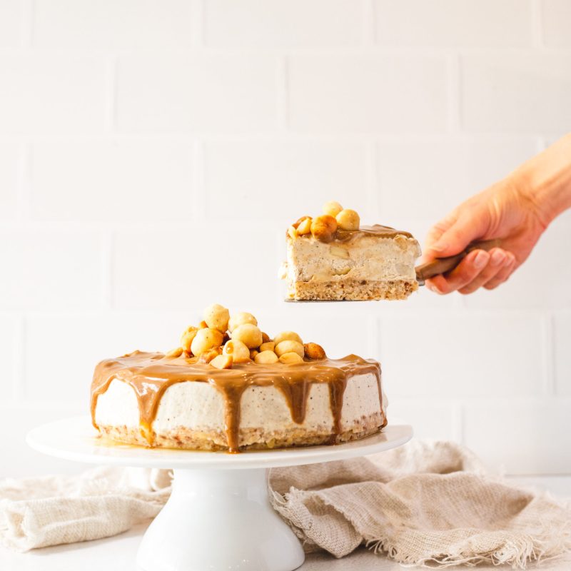 macadamia ice cream cake 2